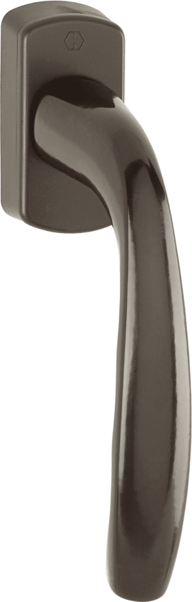 HOPPE Fenstergriff 0810/U10,Stand.,eck,7/35,F8707