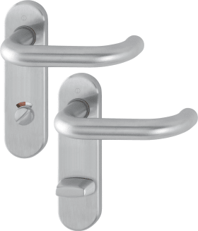HOPPE Drückergarnitur Paris E138Z/353K, KS,WC/SS78/8 (8),F69,TS 40-45