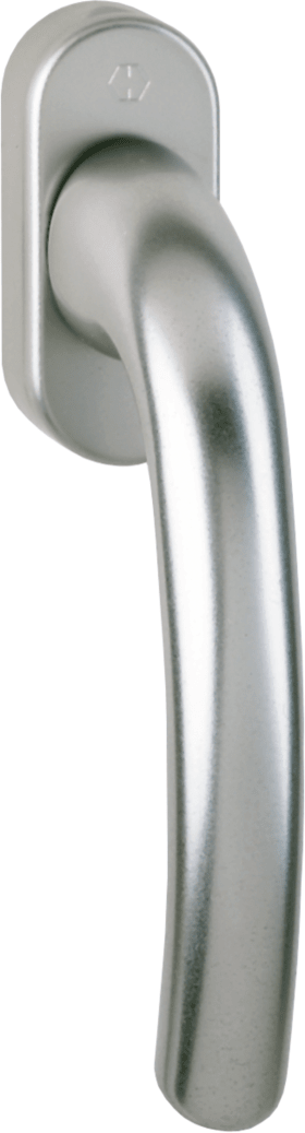 HOPPE Fenstergriff 0710/U26,Stand.,ov.,7/32,F9,kurzer Zapfen