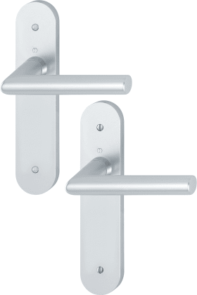 HOPPE Drückergarnitur Amsterdam 1400/3056RF-3, LS,UG/8,F1,TS 40