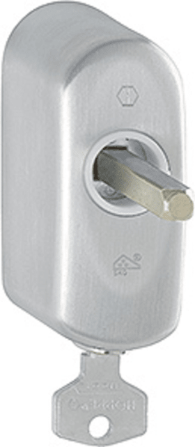 HOPPE Fenstergriffrosette EUS950S SKG3,abschl.,oval,7/32,F69