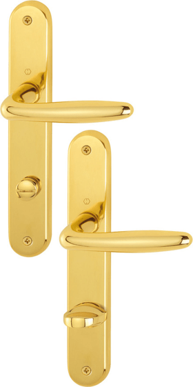 HOPPE Drückergarnitur Roissy M1941/332P, LS,WC/S78/8,DL,F71,TS 38-42,o. No.