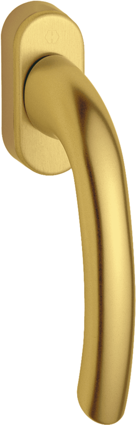 HOPPE Fenstergriff 0710/U26,Stand.,ov.,7/45,F3