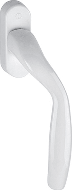 HOPPE Fenstergriff 0810VK/U76,Stand.,ov.,7/50,DR,verkehrsw.