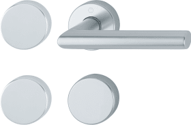 HOPPE Standflügelgarnitur Amsterdam FS-1400/42H/42HS,BL/UG,9,F1,TS 40-65