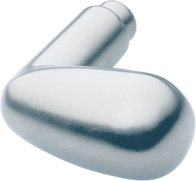 HOPPE Knopflochteil 33, F1 eloxiert