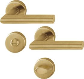 HOPPE Drückergarnitur Amsterdam E1400Z/42KV/42KVS,WC/S,8(8),F78-1-R,TS 37-42