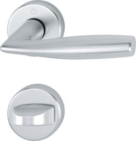 HOPPE Drückergarnitur Vitória 1515/42KV/42KVS,WC/SS,8(8),F1,TS 37-42