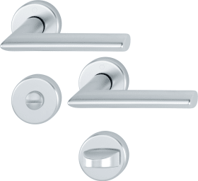 HOPPE Drückergarnitur Stockholm 1140/42KV/42KVS,WC/S,8(8),F1,TS 37-42