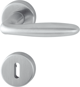 HOPPE Drückergarnitur Verona E1800Z/42KV/42KVS,BB,8,F69,TS 37-42