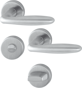 HOPPE Drückergarnitur Verona E1800Z/42KV/42KVS,WC/S,8(8),F69,TS 37-42