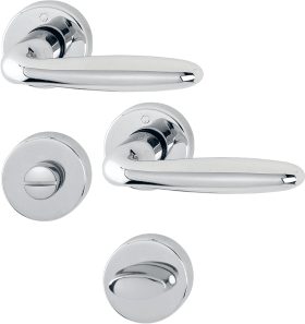 HOPPE Drückergarnitur Verona M151/42KV/42KVS,WC/S,8(8),F49-R,TS 38-42