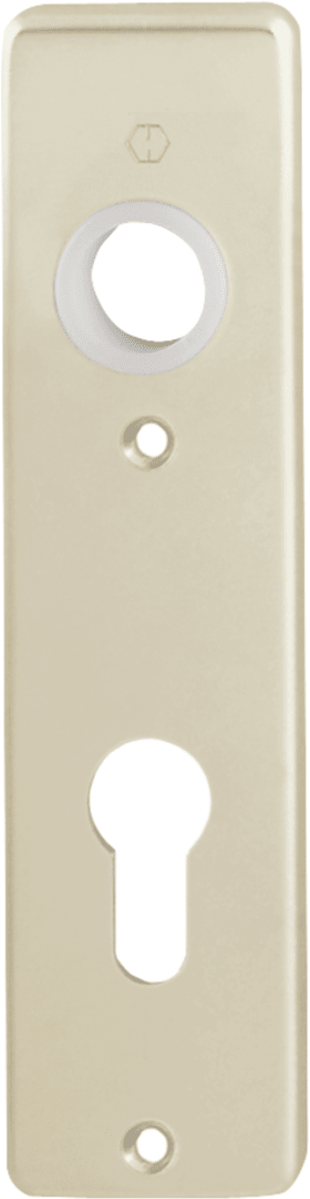 HOPPE Kurzschildpaar 202KP, eckig o. No., PZ 72, F2