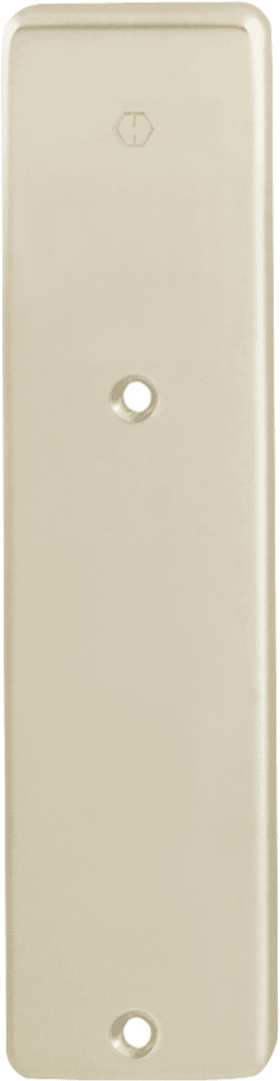 HOPPE Kurzschildpaar 202KP, eckig o. No., BL, F2