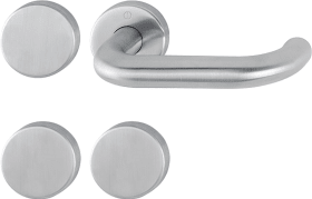 HOPPE Standflügelgarnitur Paris FS-E138F/42/42S,BL/UG,9,F69,TS 40-65
