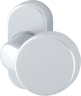 HOPPE Halbgarnitur 58G/55,o.Schl.ros.ov.,F1-2,o.No.