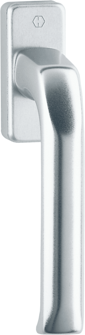 HOPPE Fenstergriff 013/U34,Stand.,eck,7/32,F1,N12, VE20