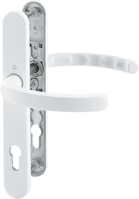 HOPPE Drückergarnitur Luxembourg 1500/3357N, LS,PZ92/8,F9016,TS 72-77