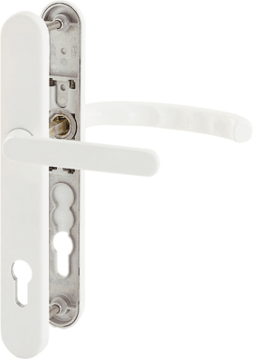 HOPPE Drückergarnitur Luxembourg 099KH/3357N/1500, LS,PZ92/8,F9016,TS 72-77