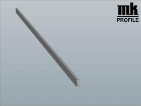 BÜRSTE F.FLATTERLEISTE 931 B:4,8 H:9,5 FB: GRAU