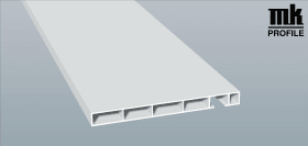 VERKLEIDUNGSPROFIL 120X11MM 6M WEIß VE:30 M 265