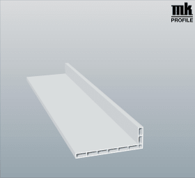 HOHLKAMMERWINKEL 90X30MM 6M WEIß VE:30 M 287