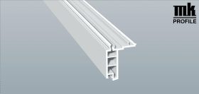 FBK-ANSCHL-PR SCHÜCO 40MM 6M 70 SCHWGRAU GL 392 K 2105-083