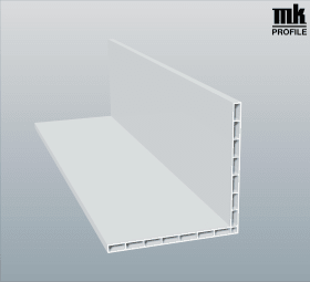 HOHLKAMMERWINKEL 110X110MM 6M WEIß VE:30 M 285