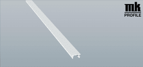 KLIPSPROFIL 16X11X8MM 6M WEIß VE:60 M 440