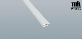 Menke Kammerprofil 20X7mm SK LG 6M Nase 214 EICHE GRAU 078242 K 0005