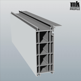 ALUPLAST-BO-EINST 130MM 6M WEIß WL 8000ER VE:12 M 802/1