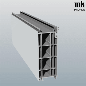 BO-EINST 130MM 6M RB WL 84ER VE:12 M IN WEIß 803/3
