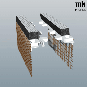 ADAPTER 220MM WEIß 20MM SCHAUM ARMIERUNGSGEWEBE VE:50 PAAR AG220 FLEX