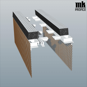 ADAPTER 280MM WEIß 20MM SCHAUM ARMIERUNGSGEWEBE VE:50 PAAR AG280 FLEX