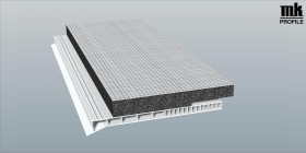 ROLL-KA-DK 6M WEIß 20MM SCHAUM VERS VE:18 M D160 FLEX 32