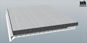 ROLL-KA-DK 6M WEIß 20MM SCHAUM VERS VE:18 M D280 FLEX 12