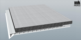 ROLL-KA-DK 6M WEIß 20MM SCHAUM VERS VE:18 M D280 FLEX 52