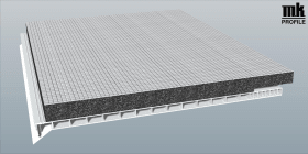 ROLL-KA-DK 6M WEIß 20MM SCHAUM VERS VE:18 M D300 FLEX 12