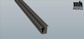 U-RAFFSTOREFÜHRUNG LG 6M WEIß 933 UND A 13533 VE:60 M U RS7