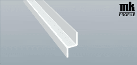 Z-PROFIL 20X17X25MM 6M WEIß VE:60 M 101 