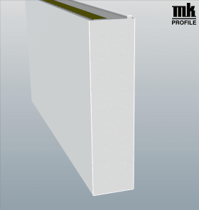 SALAM-BO-EINST 200MM SK LG 6,5M WEIß PVC-S 73/82ER HÖ: 197,0MM 20050 08