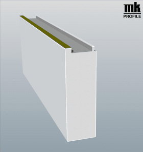 REHAU-BO-EINST 150MM SK LG 6,5M WEIß PVC-S 70/80/86ER HÖ: 141,7MM 15050 05