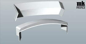 ECKVERB HL 150X45MM WEIß 135° VE:10 ST HEV 15049