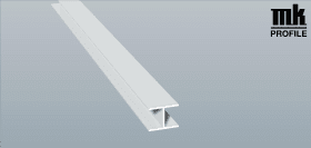 H-PROFIL 40X16MM 6M WEIß VE:60 M 983 