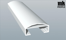HANDLAUF BALKON 90X40MM 6M 70 BASGRAU HB 9040 K 1205