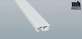 ANSCHLUß-PROF 40 6M FOL KLIPS +NASE 72 5105-167 LICHTGRAU