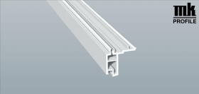 FENSTERBANKANSCHLUSSPROF SCHÜCO 30 6M FOL 476 6062 MATTEX JET BLACK