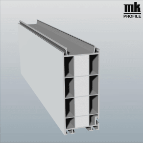 SCHÜCO-VERBREITERUNG 130 6,5M RB 70/82 13M INNEN WEIß
