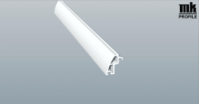 GLASLEISTE 5 6M FOL RANKGITTER 70 1205-083 BASALTGRAU GL