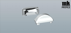 STILZAUNKAPPE ZAUNLATTE 60 FOL 60 0505-167 MOOSGRÜN